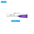 PATIKIL Blunt Tip Dispensing Needles with Bent Blunt Needle, 100 Pcs 0.5 Inch 21G Industrial Liquid Dispenser Needle for Refilling Liquid Ink Adhesive Glue, Purple