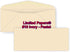 Limited Papers (TM) #10 Regular Envelope - Pastel Soft 24# (4.8" x 9.5") for Announcements, Invoices, Checks