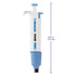 Single Channel Pipettor Controller, Adjustable Variable Volume Micropipette with Replaceable Tip Cone for Laboratory