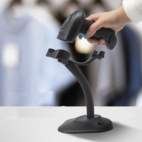 Adjustable Handheld Scanner Holder Bracket for Desk Portable Barcode Scanner Stand Compatible with Pos and Zebra