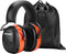 PROHEAR 037 Bluetooth 6.0 Hearing Protection Headphones with Rechargeable 1500mAh Battery, 30dB