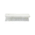SPARTA Comfort Grip Scrub Brush Hand Brush for Bathroom, Kitchens, Countertop, Plastic, 8 Inches, White