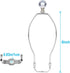 ECUDIS 8 Inch 1 Pack 3/8 Detachable Lamp Harp Holder for Table and Floor Lamps, Heavy Duty Lamp Shade Bracket
