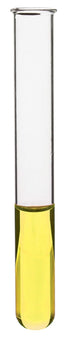 EISCO 5mL Test Tubes - Pack of 48 - Borosilicate 3.3 Glass - 1mm Thick Walls, Beaded Rim - Superior Heat & Chemical Durability - 3" Tall, 0.5" Diameter