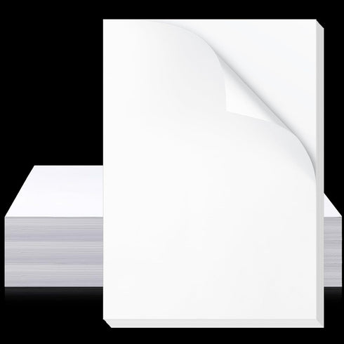 Gersoniel 100 Pcs Printer Paper, 11 x 17 Inch Copy Paper, 52 lb Glossy Heavy Cardstock for Presentation Office Supplies