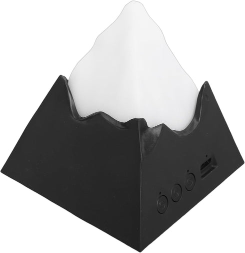 Leftwei Essential Oil Diffuser Night Light, Decorative Desk Aromatherapy Lamp, Volcano Lamp with Dual Lighting Options