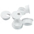 Hordion 6Pcs Desk Grommet 1.5 inch Cable Grommets Hole Cover, Wire Cord Organizer for Furniture, White