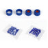 2ml HPLC Vial, 9-425 Borosilicate Autosampler Vial with Graduation, Pack of 100 with Blue Screw Cap