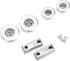 3 Oumefar Layers High Hardness Shoe Rack Hinges Shoe Cabinet Hinge Black Shoe Cabinet Frame Cold Rolled Steel Hardware
