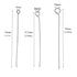 Reusable Inoculating Loop Kit: 5pcs 2mm, 5pcs 3mm, 5pcs 4mm Inoculating Loops + 1 Inoculating Rod