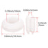 Fielect 100Pcs Rubber Grommet, 10mm Inner Dia, Oil Resistant Armature Rubber Grommets for Wiring Cable