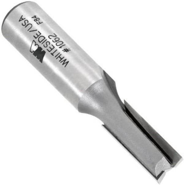 Whiteside Router Bits 1065 Straight Bit, 7/16-Inch Cutting Diameter, 1-1/4-Inch Cutting Length