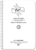 BookFactory NotRight (Left-Handed) Notebook, 120 Pages, 6" x 9", Wire-O (NotRightHand)