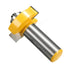 Yakamoz 1/2 Inch Shank Rabbeting Router Bit Set, 6 Bearings for Multiple Depths