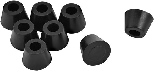 Zerone Guitar Speaker Rubber Feet - 4 Pair/8 Pcs #5 30x20mm Anti-Vibration Pads with Screw for Guitar Amplifier