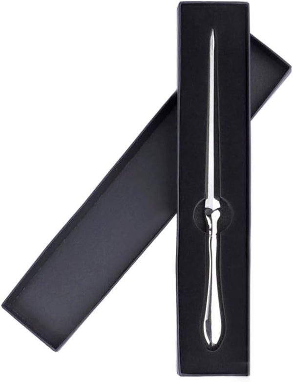 BANCHELLE Letter Opener Envelope Slitter - Zinc Alloy with Black Box, Silver, 1 Piece