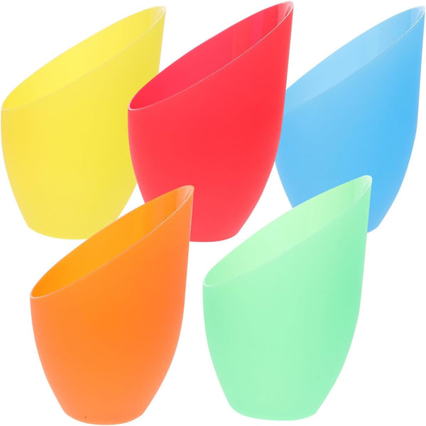 DOITOOL Plastic Floor Lamp Shade Replacement Cover: 5PCS Plastic Horseshoe Lamp Shade