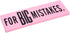 Giant Pink Erasers for Big Mistakes, Large Pencil Rubber Eraser, Back to School Stationery Supplies (3 Pack)