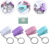 Heavy Duty Keychain Mini Stapler, 5 Pieces, Tiny Portable Hand Staplers for Office DIY Tools