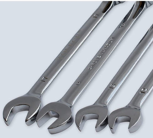 FLZOPSER 12mm Double Headed Rotary Hex Socket Head Open End Combination Spanner Wrench for Auto Repair