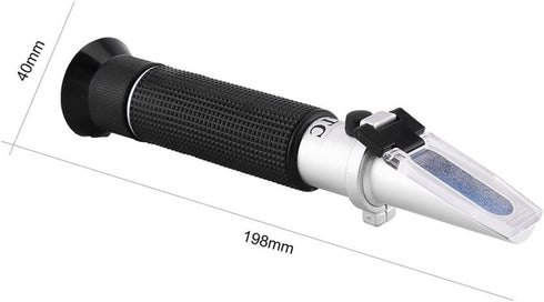 VGVGV 0-80% Brix Refractometer, Handheld Refractometer Optical Alcohol Liquor and Spirits Wiskey Vodka Content Meter