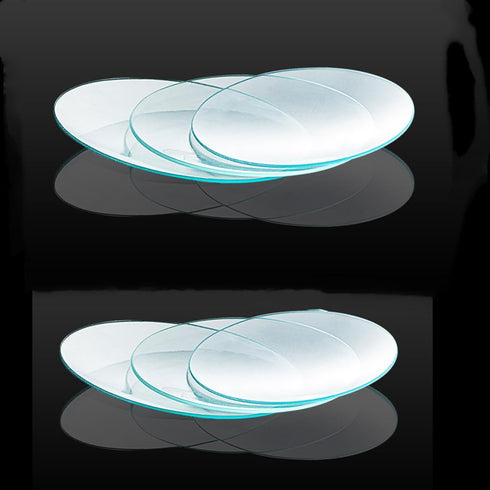 Watch Glass Beaker Cover Set, 10PCS 60mm High Temperature Resistant Lids for Scientific Laboratory Equipment