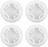 QWORK Bung Cap with 2" Thread Size for 55 Gallon Plastic Drums - 4 Pack Poly Buttress Drum Bung
