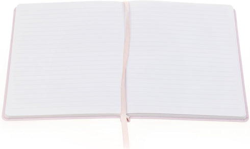 Eccolo Hey Bre Medium Lined Journal Notebook, A5 Writing Journal, Flexible Cover, 256 Ruled White Pages, Lay Flat,