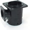Valterra T1010 Flanged Valve Fitting, 3" San Tee Reducing, 3" Bayonet x 3" and 1-1/2" Rotating Flange, Black