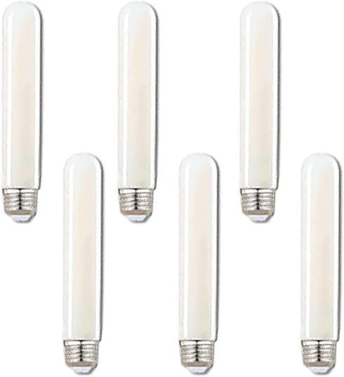 E26 3W Tubular LED Light Bulb, T30 Long Tube, 25W Equivalent, Dimmable Vintage Edison Light, 2700K Warm White
