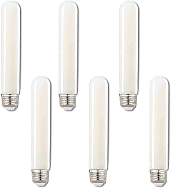 E26 3W Tubular LED Light Bulb, T30 Long Tube, 25W Equivalent, Dimmable Vintage Edison Light, 2700K Warm White