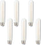 E26 3W Tubular LED Light Bulb, T30 Long Tube, 25W Equivalent, Dimmable Vintage Edison Light, 2700K Warm White