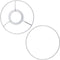 CChiai Lamp Shade Ring Round Adapter Connecting Kit 5.9 Inch Diameter Hardware For