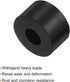 32pcs Rubber Spacer 1 Inch OD 0.4 Inch ID 0.6 Inch Thick Neoprene Round Anti Vibration Isolation Pads for Home Cars