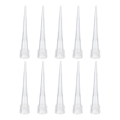 PATIKIL 10ul Pipette Tips - 100 Pcs PP Plastic Autoclavable Universal Liquid Transfer Pipette Tips for Laboratory