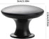 COOLHOOD 12Pcs Furniture Decorative Handle Modern Stainless Steel Dressers Knob Round Bedside Cabinet Pull Round Drawer