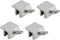 Sweet Online Deal 4 Pack Sliding Window Locks Aluminum Security Locks for Sliding Windows &