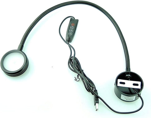 3 10 Dimmable QUANS Color Changeable Level Flexible Gooseneck Wall Mount Mounted Bedside Reading LED Light Lamp
