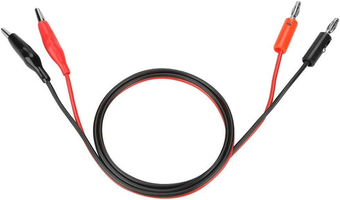 ASHATA Banana Plug to Clip Test Output Cable, 30V 5A for Adjustable DC Regulated Power Supply