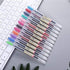 Premium Gel Ink Pen 12 Packs, Fine Point Ballpoint Pen for Japanese Office School Stationery Supply 0.5mm