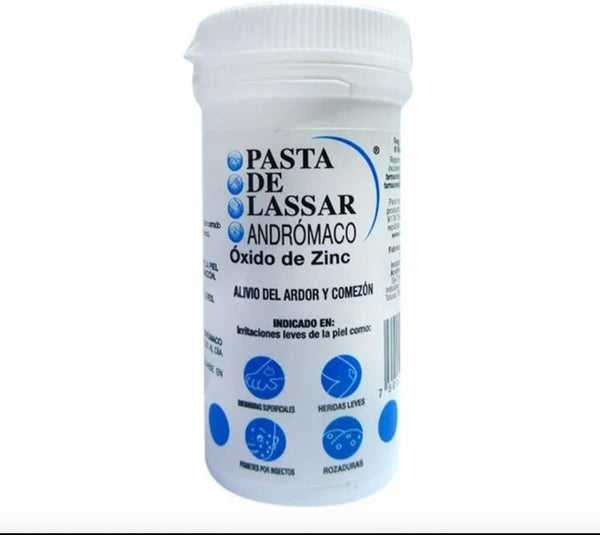 Pasta de lassar andromaco Crema Protectora para Irritaciones Leves, Rozaduras, Comezn y Ardor 60g