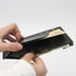 NatSumeBasics 12pcs Black A6 Binder Pocket Dividers with Label Sticker for 6 Ring Budgeting Binder Inserts