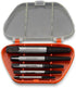 Edward Tools 5 Piece Bolt and Screw Extractor Set, Hardened Cr-Mo Steel for Removing Damaged Screws, Includes 5 Sizes