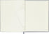 Moleskine Classic Notebook, Hard Cover, XL, 7.5" x 9.5", Ruled/Lined, Sapphire Blue, 192 Pages