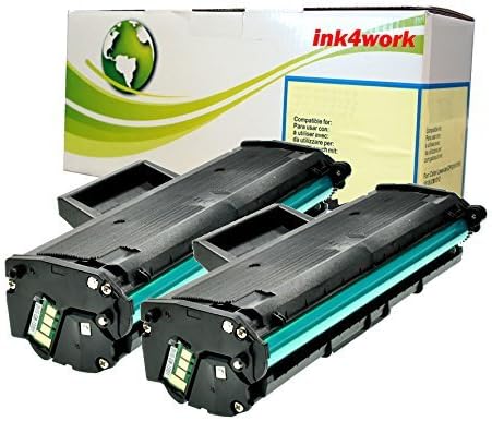 INK4WORK DB1160 Compatible Toner Cartridge Replacement for Dell B1160 Series - Black, 2-Pack