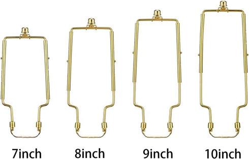 TAODAN 1 Set 7/8/9/10 Inch E14/E26/E27 Heavy Duty Metal Lampshade Stand Floor Lamp Hardware Adjustable Light
