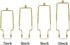 TAODAN 1 Set 7/8/9/10 Inch E14/E26/E27 Heavy Duty Metal Lampshade Stand Floor Lamp Hardware Adjustable Light