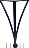 Generic Metal Hairpin Table Leg 1 Pack - 6/8/10/12inch Triangle Furniture Foot -