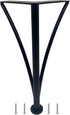 Generic Metal Hairpin Table Leg 1 Pack - 6/8/10/12inch Triangle Furniture Foot -