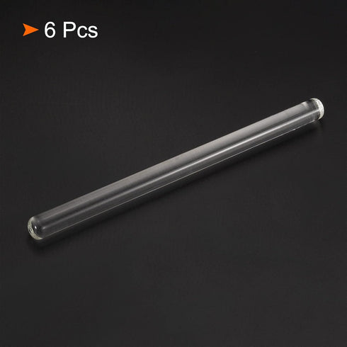 MECCANIXITY 3.3 Borosilicate Glass Stick, 5.91" Length, 10mm Dia Stir Rod Mixing Tools, 6Pcs